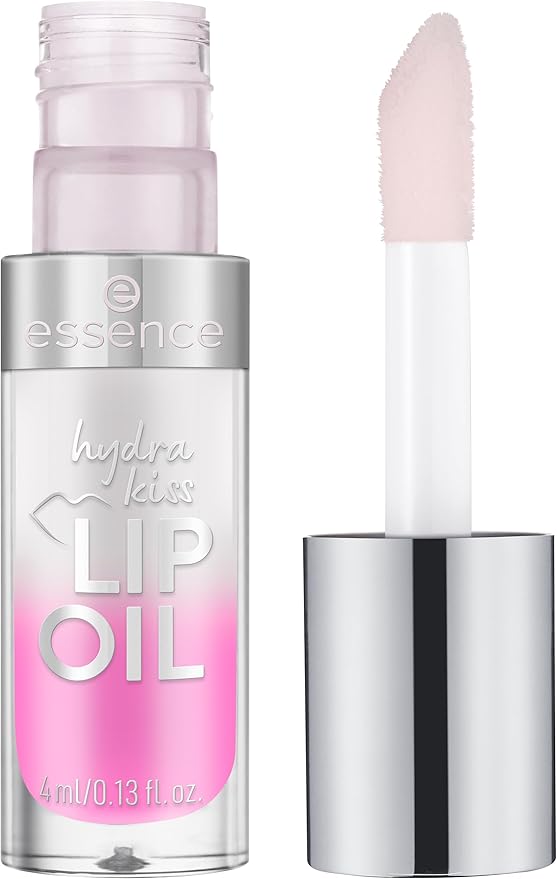 essence | Hydra Kiss Lip Oil | Vegan & Cruelty Free (01 | Kiss From A Rose)-Velvo Beauty