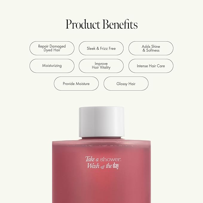 Rosy Night Hair Ampoule Treatment for Damaged Hair – Water-to-Cream Repair Formula with Peptides & Amino Acids – Frizz Control, Color Safe, Silicone-Free, Floral Musk Scent – 6.76 fl oz-Velvo Beauty