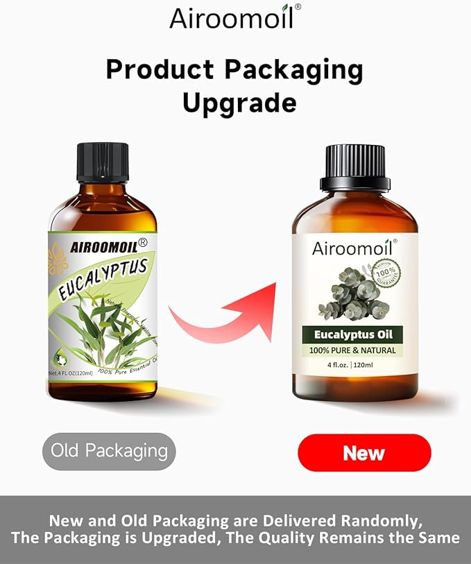 Pure Eucalyptus Essential Oil, 100% Pure Natural Eucalyptus Essential Oil, Premium Grade Essential Oils for Diffusers for Home, Skin, Care Massage, Soap Making, Aromatherapy, 4 Fl Oz | 120ml-Velvo Beauty