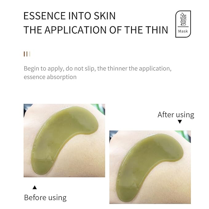 MEICOLY 30 Pads Lip and Eye Mask Sheet,Moisturizing Seaweed Eye Mask Crystal Anti-Aging Eye Patches Strawberry Lip Mask,Dark Circle Remover with Box,Lip and Eye Mask Set-Velvo Beauty