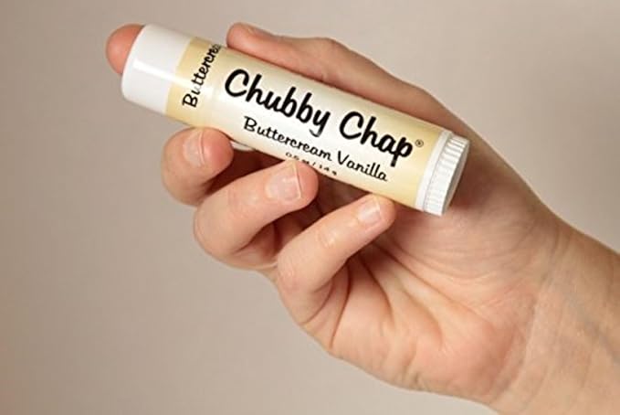 Three (3x) Large Jumbo Chapstick Natural Chapstick - 1/2 Ounce Lip Balm (Butter Cream)-Velvo Beauty