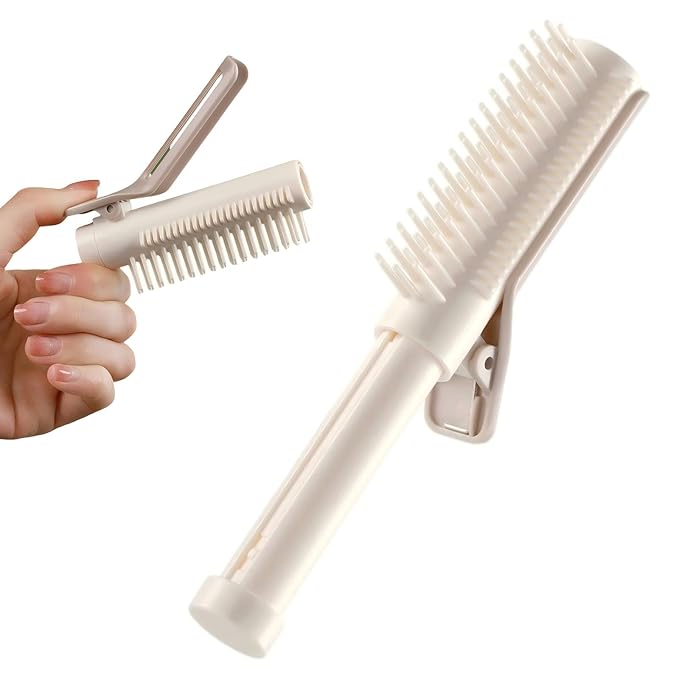 Retractable Hair Root Volume Clips, 2-in-1 Hair Styling Tool, Volumizing Roller Comb for Travel-Velvo Beauty