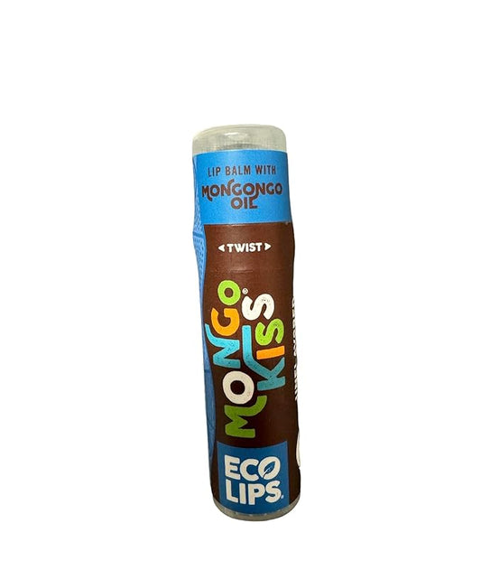 LIP BALM Mongo Kiss 6-Pack by Eco Lips 100% Organic Beeswax & Cocoa Butter Lip Care with Mongongo Oil - Soothe & Moisturize Dry & Cracked Lips - Made in USA. (Unflavored)-Velvo Beauty