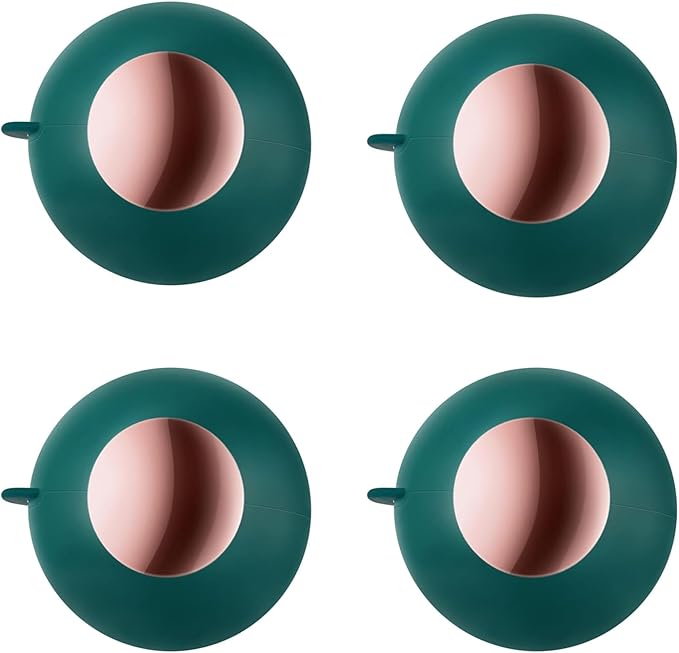 Washable Reusable Gel Lint Roller for Pet Hair, Tecogue Portable Dog Cat Pet Hair Remover for Clothes, Laundries, Sticky Cleaner, Dust Fuzz Fur for Travel Household (Green-4pcs)-Velvo Beauty