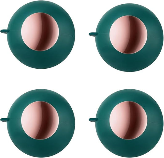 Washable Reusable Gel Lint Roller for Pet Hair, Tecogue Portable Dog Cat Pet Hair Remover for Clothes, Laundries, Sticky Cleaner, Dust Fuzz Fur for Travel Household (Green-4pcs)-Velvo Beauty