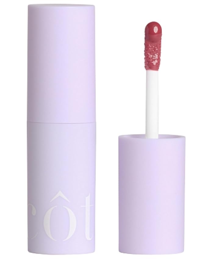 Côte Mulberry Peptide Lip Shine – Milky Mauve Lip Gloss for Plumping & Hydration – Vegan, Cruelty-Free, Anti-Aging, Shea Butter & Hyaluronic Acid Infused – Long-Lasting, Smooth, Moisturizing Shine-Velvo Beauty