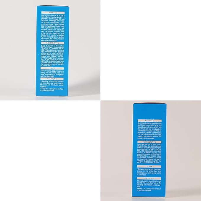 Hydrating Skin Care Set, Hyaluronic Acid Skin Care Kit with Serum for Face, Moisturizer, Travel Size Face Care Set for Women, Anti Aging Plumping Hydrating Firming for Dry Skin-Velvo Beauty