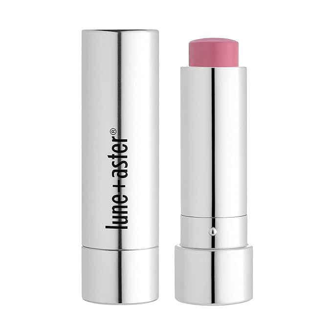 Lune+Aster Tinted Lip Balm - Yes We Can - Vegan, antioxidant-rich vitamins C and E tinted lip balm provides a sheer customizable flush of color for soft, smooth lips-Velvo Beauty