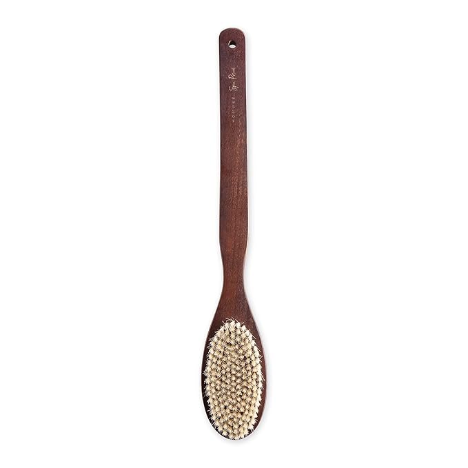 Urbana Spa Prive Men's Bamboo Charcoal Collection, Body Brush-Velvo Beauty