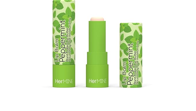HerMINE Lip Balm Plant-based Lip Butter 3 Pack Nourishing Moisturizing LipBalm LipButter Long Lasting Delicious Flavors Intense Hydration-Velvo Beauty