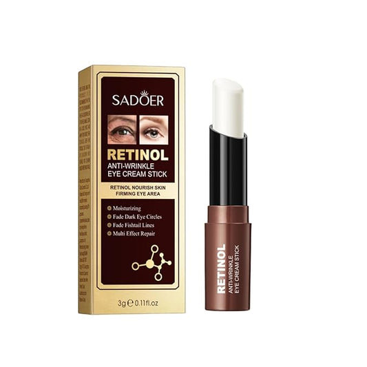 Retinol Eye Stick Under Eye Cream Anti Aging Eye Balm Reduces Fine Lines and Dark Circles-Velvo Beauty