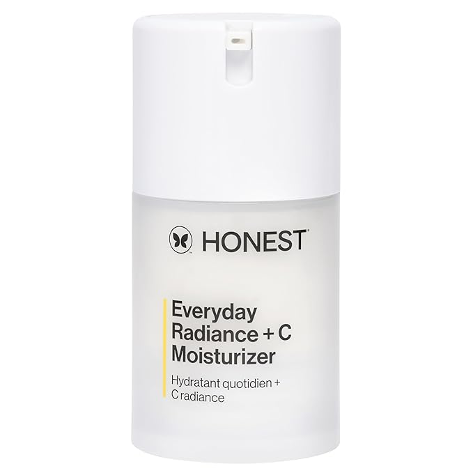 Honest Beauty Everyday Radiance Vitamin C Lightweight Moisturizer | Brightens + Improves Skin Tone | Gentle for Sensitive Skin, Fragrance Free, Vegan | 1.7 fl oz-Velvo Beauty