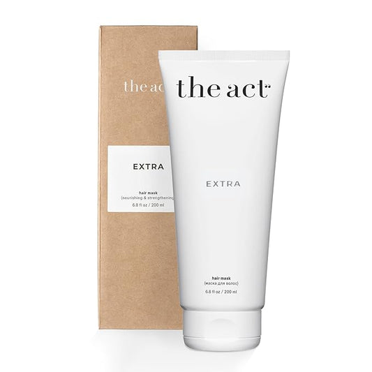 Extra Nourishing Hair Mask with Argan Oil, Coconut Oil, Hyaluronic Acid - Intense Hydration, Repair for All Hair Types - Ideal for Curly and Damaged Hair - 6.8 Fl oz-Velvo Beauty