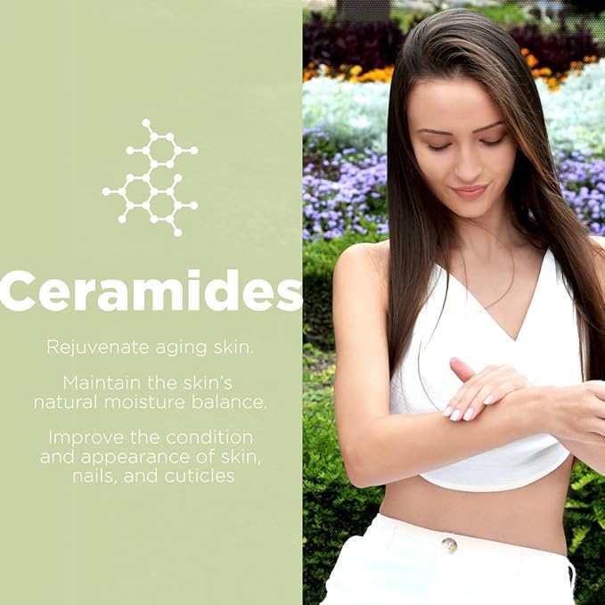 Hydrating Lotion for Dry Hands, Nails, and Cuticles, 3.4 fl. oz., Daily Moisturizing Skincare for Soft, Sensitive Skin with Shea Butter and Ceramides-Velvo Beauty