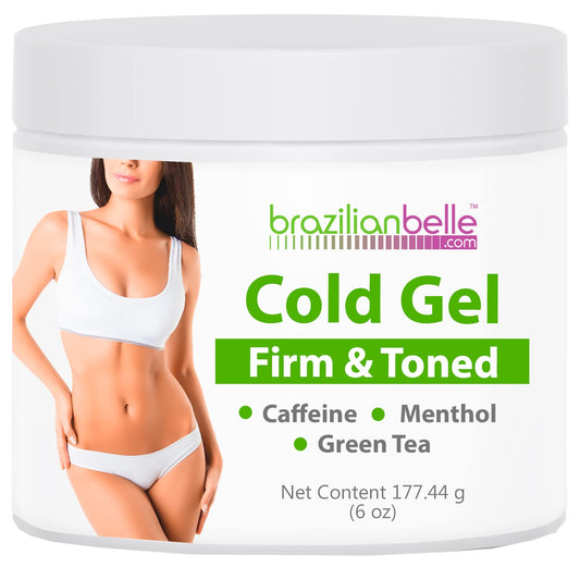 Brazilian Belle Cold Firmings Gel - Tightening & Anti Cellulite Cream with Caffeine - Advanced Firming & Body Firmings Gel for Loose & Sagging Skin - Suitable for All Skin Types-Velvo Beauty