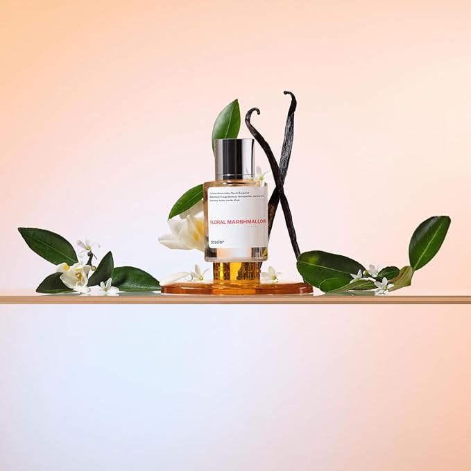 Dossier - Eau de Parfum - Floral Marshmallow - Inspired by By Kilian's Love,Don't Be Shy - Perfume Luxury - Pure Infused - Paraben-Free - Vegan - Feminine - For Women -Fragrance 3.4 oz (Spray 100ml)-Velvo Beauty