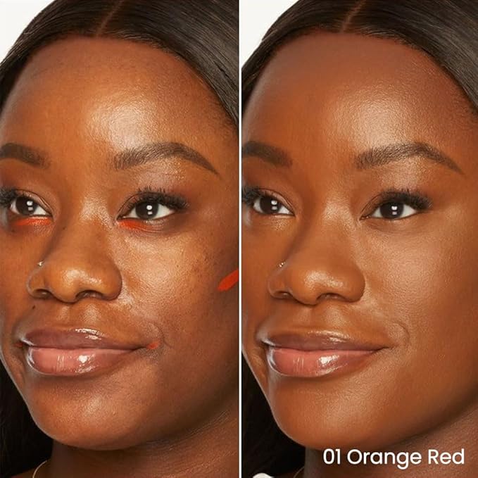 Kaely 2Pcs PROFESSIONAL MAKEUP Correcting Concealer Stick,Medium Coverage Concealer Crayon,under Eye Brightener Concealer for Dark Circles,corrector de ojeras,Lightweight,Vegan,01 DARK COFFEE-Velvo Beauty