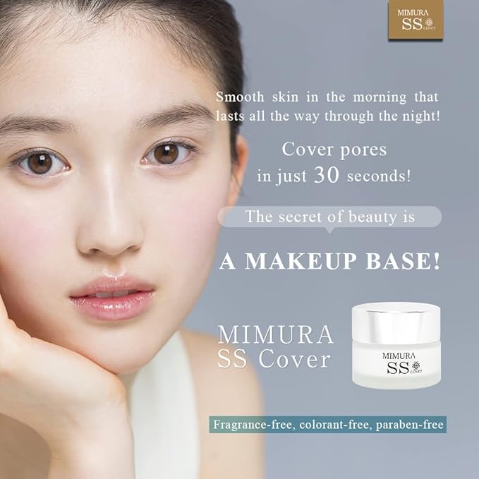 Smooth Skin Cover Foundation Primer 20g Pores Makeup Concealer Cream Coverage Japanese Waterproof Makeupbase-Velvo Beauty