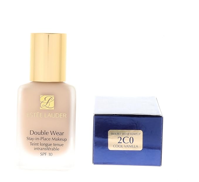 Estee Lauder Double Wear Stay-in-place Makeup Spf 10-2c0 Cool Vanilla By Estee Lauder - 1 Oz Foundation, 1 Ounce-Velvo Beauty
