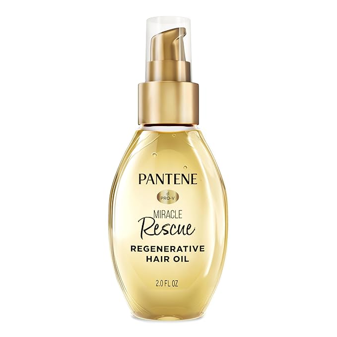 Pantene Miracle Rescue Regenerative Hair Oil - 2.0 FL Oz - Deep Repair Treatment for Dry & Damaged Hair-Velvo Beauty