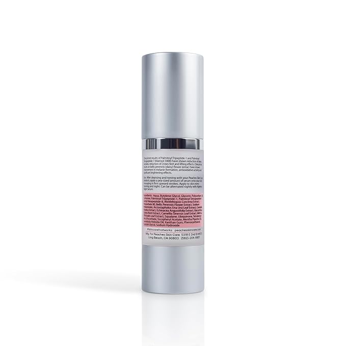 Face Tightening and Lifting Serum – Anti-Aging Formula with Peptides and Vitamins A, B, C & E – Vegan Skincare for Firm, Radiant Skin – Luminescent Lifting Serum (1 fl. oz)-Velvo Beauty