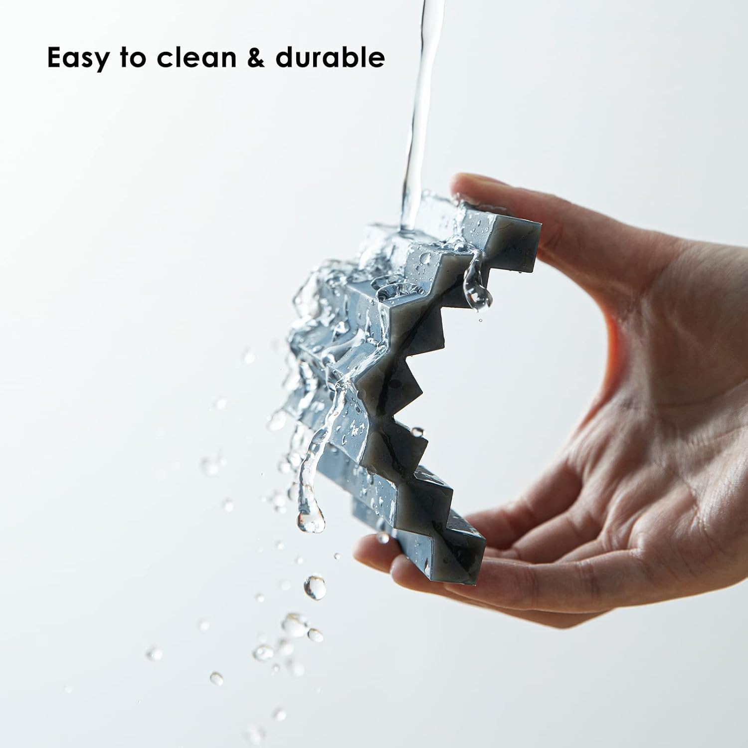 SHIMOYAMA Paint Brushes Holders, 2 Pack, Zigzag Soap Dish, Soap Holder for Watercolor Paintbrush, Bathroom, Black-Velvo Beauty