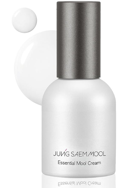 JUNG SAEM MOOL Essential Mool Cream 1 Fl Oz, Lightweight Watery Face Cream with Ceramide and Panthenol for Deep Hydration and Radiant Skin, Skin Barrier Support, Korean Foundation Makeup Prep-Velvo Beauty