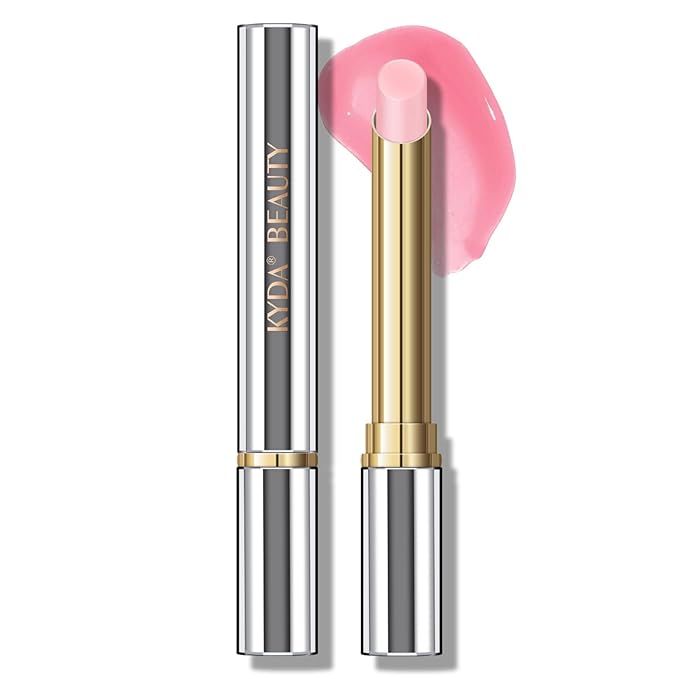 KYDA Tinted Lip Balm, Hydrating Sheer Formula Lip Balm, Natural Glossy Finish, Moisturizing Lip Care Balm for Dry Lips, Pink Candy-Velvo Beauty