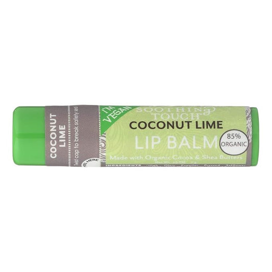 Soothing Touch Lip Balm Coconut Lime, Pack of 3-Velvo Beauty