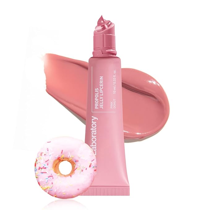 CNP Propolis Jelly Tinted Lipcerin™ - 02 Pink Donut, Hydrating Lip Balm & Gloss with Manuka Honey + Hyaluronic Acid, Korean Skincare, 0.3 fl.oz.-Velvo Beauty