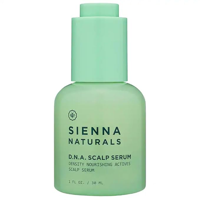 Sienna Naturals - D.N.A. Scalp Serum – Hair Growth Serum for Thinning Hair, Scalp Repair & Strength – Nourishing, Active Treatment for Scalp Health with Biotin & Rosemary– 1 oz-Velvo Beauty