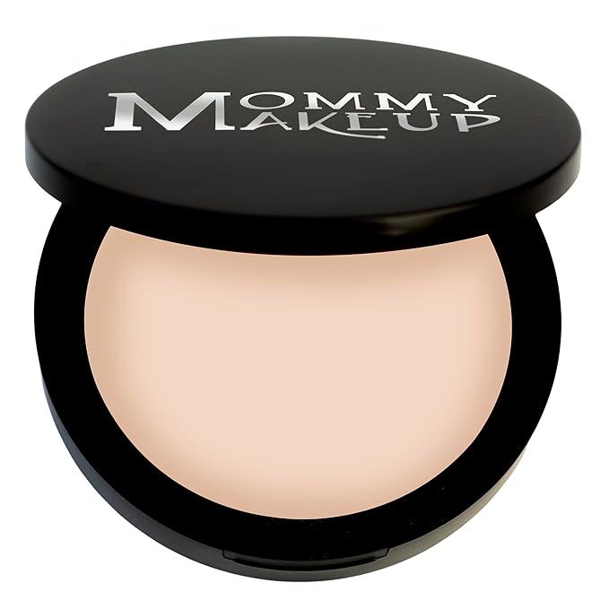 Mineral Dual Powder in Cuddle (Light/Medium) | 4-in-1 Pressed Mineral Foundation with SPF 15 for Flawless Glow & Soft Looking Skin | Oil Free, Talc Free, Gluten Free | 0.45 Oz | by Mommy Makeup-Velvo Beauty