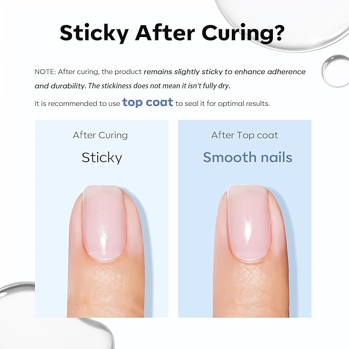 modelones Nail Dehydrator and Primer & Builder Nail Gel, 3Pcs Prep Dehydrate & Bond Primer Clear Gel Builder Polish Base Coat for Strengthener Apex Building, LED Lamp Cured 10ml Home DIY Salon-Velvo Beauty