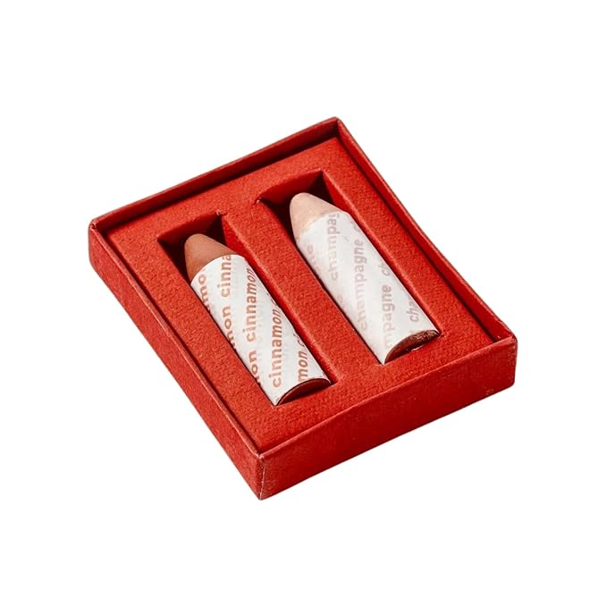 Axiology Multi Stick Crayons For Eyes, Lips, Cheeks Balmies Duo Gift Set Creamy Buildable Lightweight Moisturizing Blush Face Sticks Contour & Highlight All Day Wear Face Makeup (Cinnamon & Champagne)-Velvo Beauty