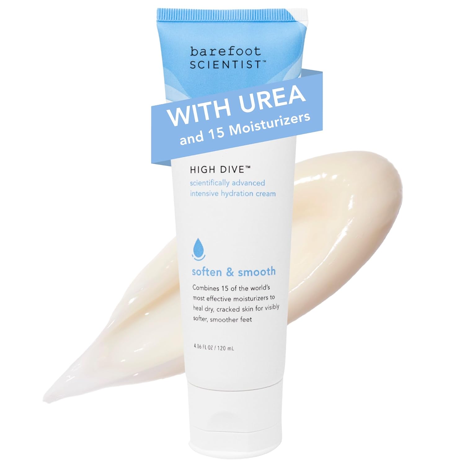 Barefoot Scientist High Dive Intensive Hydration Foot Therapy Cream, Specialized Moisture for Dry Feet and Cracked Heels-Velvo Beauty