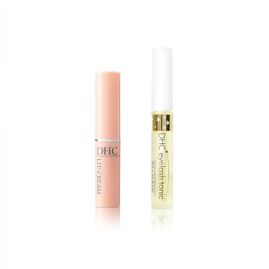 DHC Lip Cream 0.05 oz. Net wt. and Eyelash Tonic 0.21 Fl Oz.-Velvo Beauty