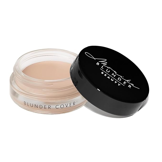 Monika Blunder Beauty - Blunder Cover Foundation, Concealer - Shade: 2.25 - ZWEI.25 - Fair Neutral Undertones - Clean Beauty, All-In-One, Cruelty-Free, Vegan - 0.62 oz-Velvo Beauty