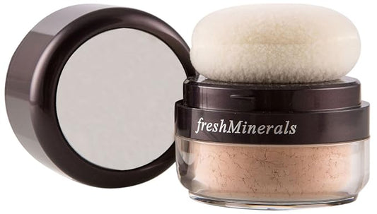 Mineral Powder Foundation, Light Nature Beige, 6 Gram-Velvo Beauty