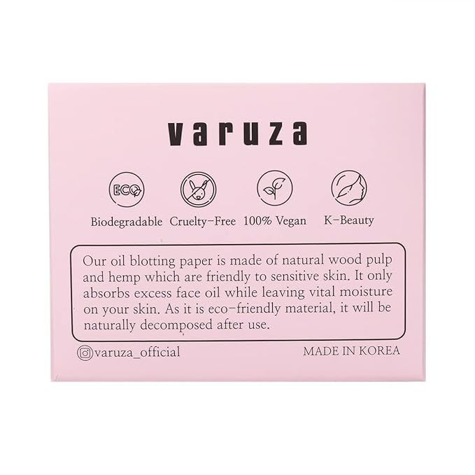 [600 Counts Refills Only] Natural Bamboo Charcoal Oil Blotting Sheets for Face with Mirror Case and Refills-Velvo Beauty