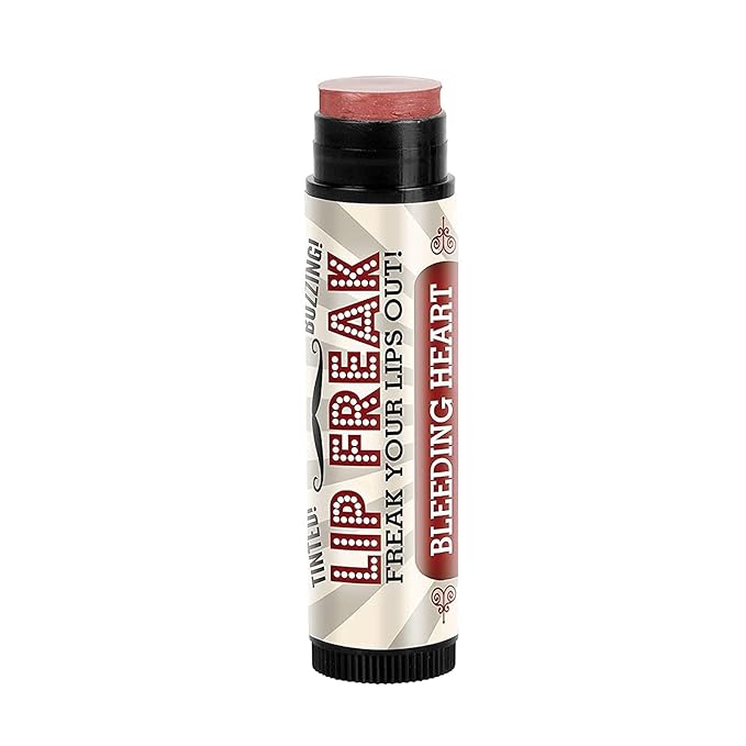 Doctor Lip Bang's BUZZING Lip Balm | Lip Freak| 100% All Natural | Cruelty Free | Bleeding Heart | 2 Pack-Velvo Beauty