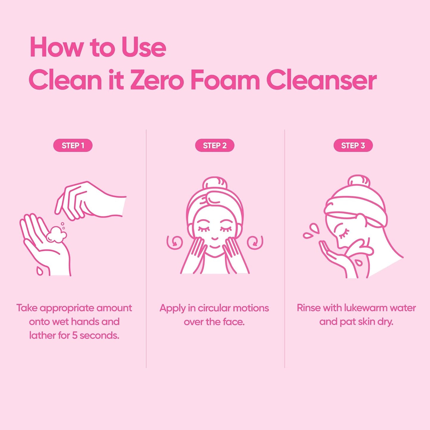 BANILA CO NEW Clean It Zero Foam Cleanser | All Skin Types | Creamy Foam Cleansing with Natural Herbs (150ml / 5.07 fl.oz)-Velvo Beauty