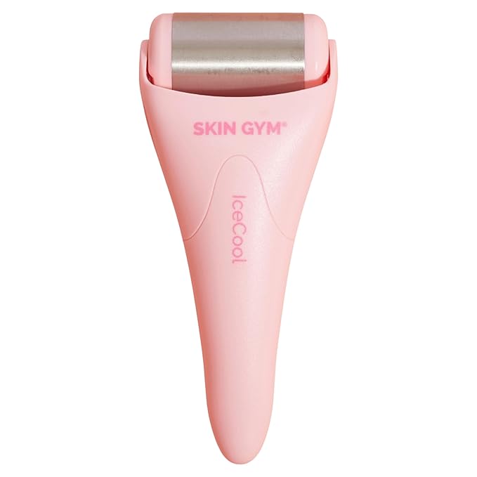 SKIN GYM IceCool Ice Roller, Stainless Steel Cryo Facial Tool for Puffiness and Redness Relief-Velvo Beauty
