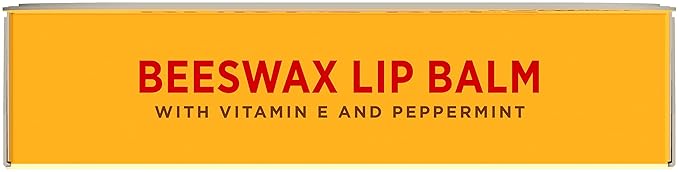 Beeswax Lip Balm Pack by Burts Bees for Unisex - 4 x 0.15 oz Lip Balm-Velvo Beauty