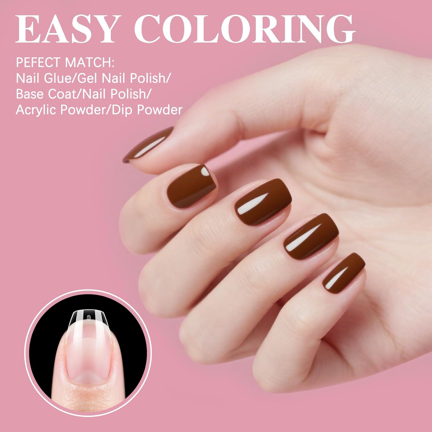 Extra Short Coffin Nail Tips, SSWSBYKE 300pcs 15 Sizes Gel Acrylic Nail Tips for Full Cover Pre-Shaped Fake Nails Tips Half Matte Press On Nails for Extension Home DIY Salon-Velvo Beauty