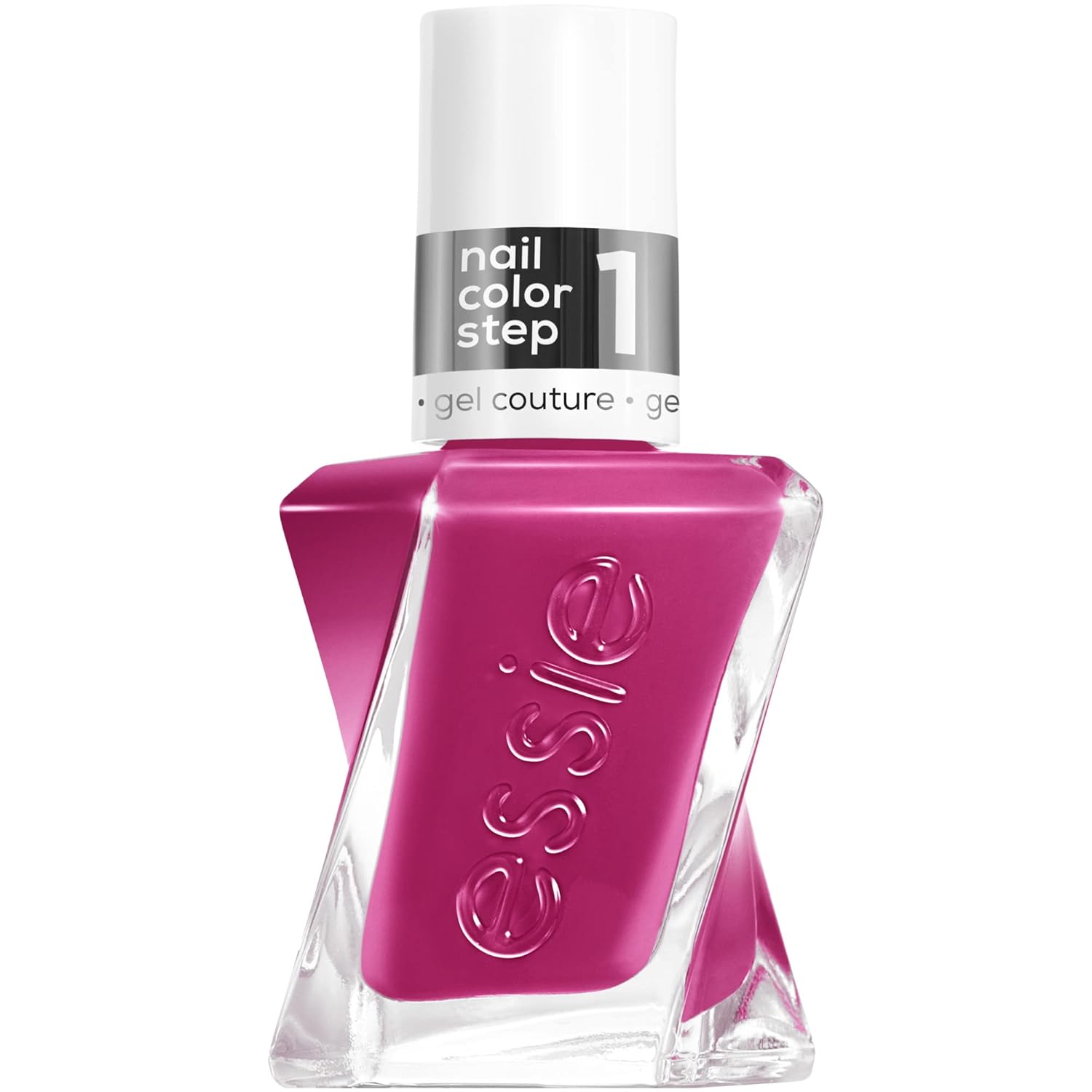 essie gel couture, Long-Lasting Nail Polish, 8-free Vegan, Fashion Freedom, Pink, Wilder Than I Seam, 0.46 fl oz-Velvo Beauty