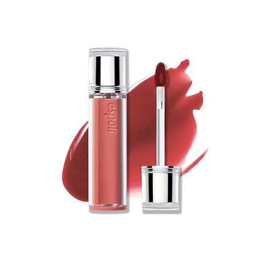 Espoir Couture Lip Tint Glaze #10 Under Mauve 0.14oz | Volumizing Lip Stain with Syrupy Shine | Long-Lasting & Vibrant Color for Radiant Lip Look | Moisturizing & Glossy Lip Tint | Korean Lip Makeup-Velvo Beauty