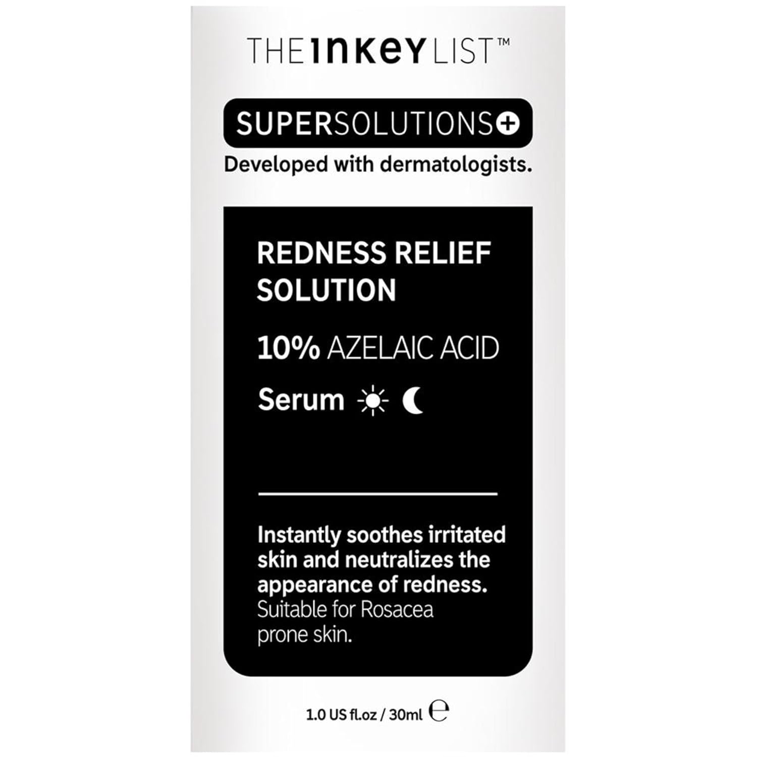 The INKEY List SuperSolutions Azelaic Acid 10% Serum, Fast-Absorbing Formula Helps Reduce Appearance of Redness and Soothes Skin, Leaves No White Cast, 1.01 fl oz-Velvo Beauty