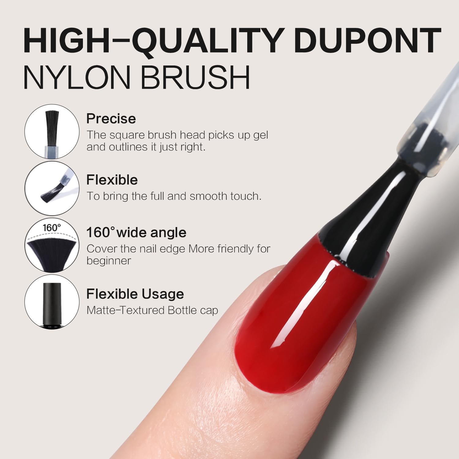 CurvLife 15ml No Wipe Top Coat Clear Glossy Gel Tips Base and 15ml Top Coat Set Soak off UV LED Drying Long Lasting Shiny nail gel polish-Velvo Beauty