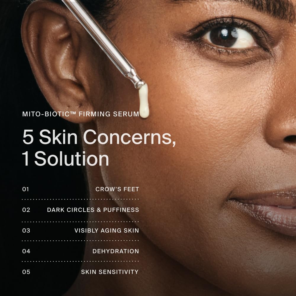 Timeline Mito-Biotic™ Travel Size Firming Serum Anti-Aging Treatment With Antioxidants - Lifting, Brightening, Hydrating & Wrinkle Reducing For All Skin Types - .5mL-Velvo Beauty