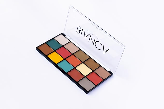 15 Colors Eyeshadow Palette | Versatile Range for Unlimited Eye Looks. (Vintage)-Velvo Beauty